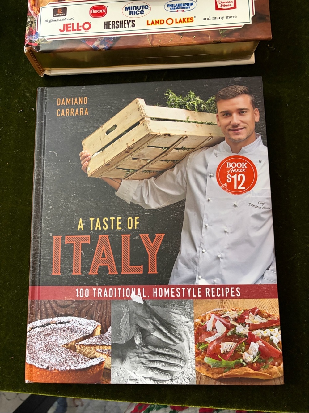 A Taste of Italy Cookbook by - Gray Cover